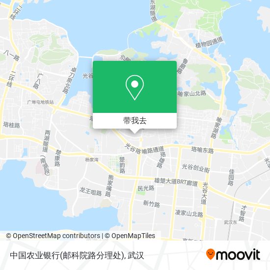 中国农业银行(邮科院路分理处)地图