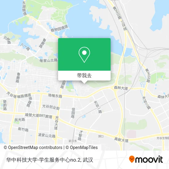 华中科技大学-学生服务中心no.2地图