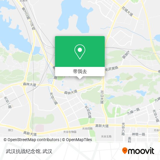 武汉抗战纪念馆地图