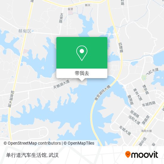 单行道汽车生活馆地图