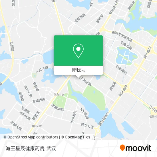 海王星辰健康药房地图