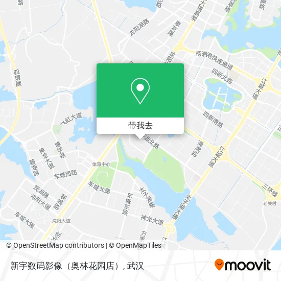 新宇数码影像（奥林花园店）地图