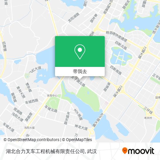 湖北合力叉车工程机械有限责任公司地图