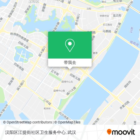 汉阳区江提街社区卫生服务中心地图