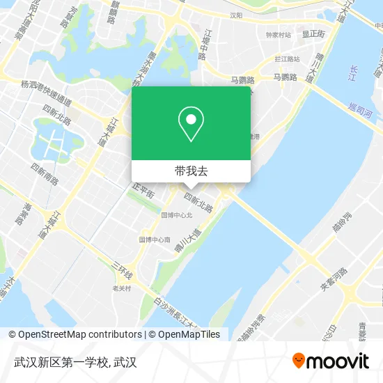武汉新区第一学校地图