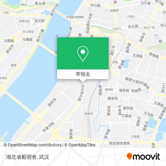 湖北省船宿舍地图