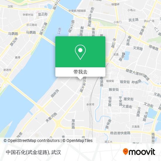中国石化(武金堤路)地图