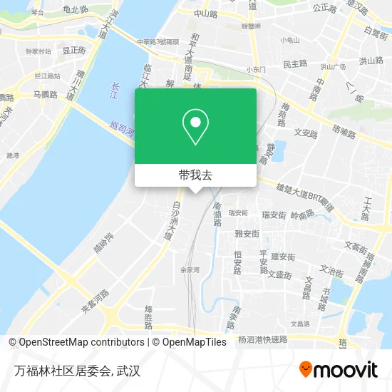 万福林社区居委会地图