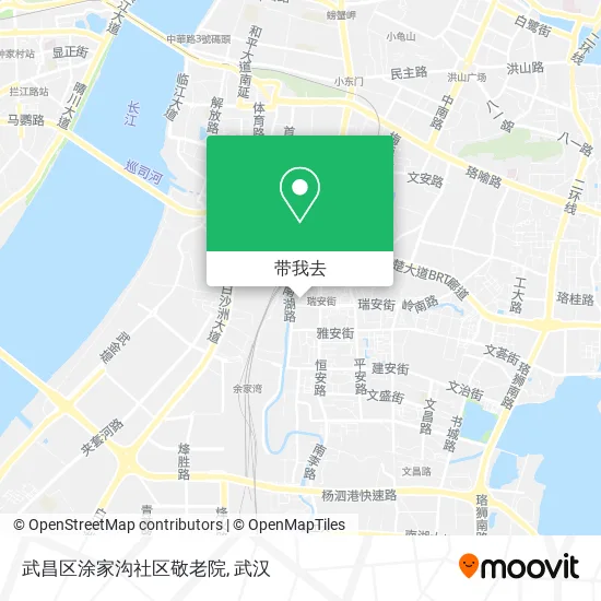 武昌区涂家沟社区敬老院地图
