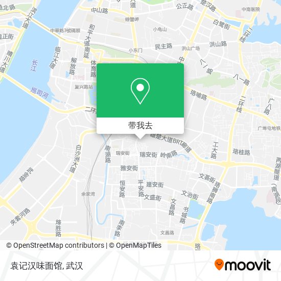 袁记汉味面馆地图
