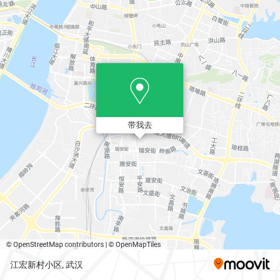 江宏新村小区地图