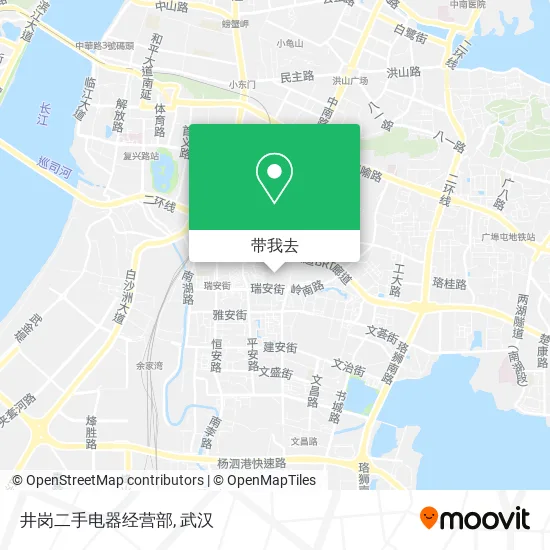 井岗二手电器经营部地图