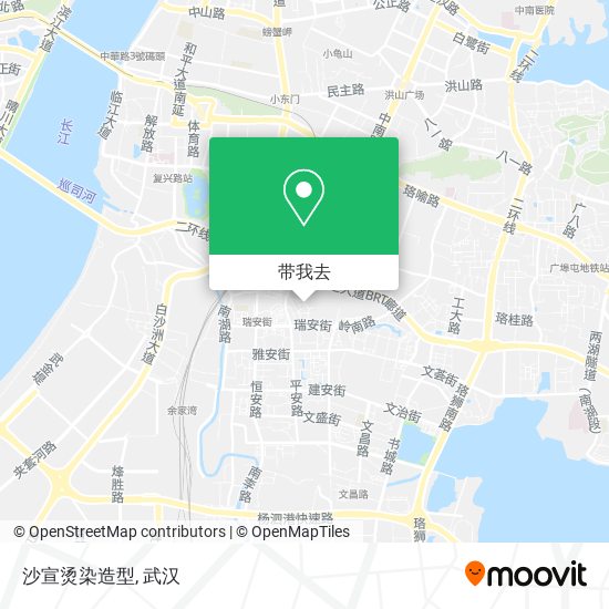 沙宣烫染造型地图