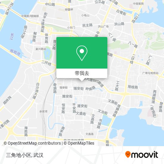 三角地小区地图