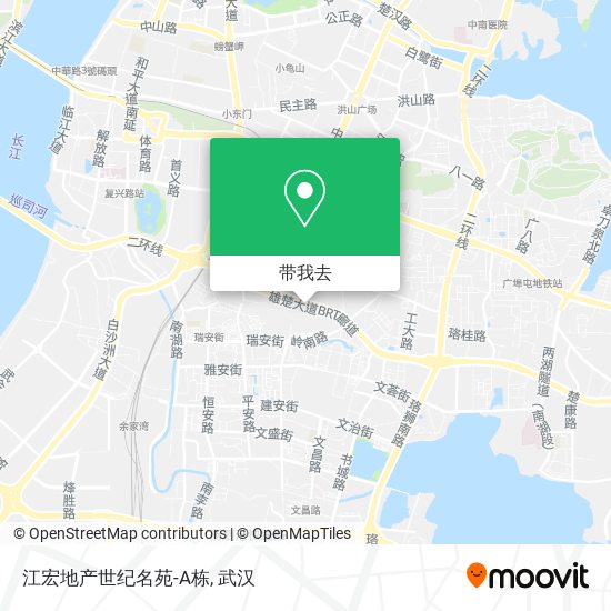 江宏地产世纪名苑-A栋地图