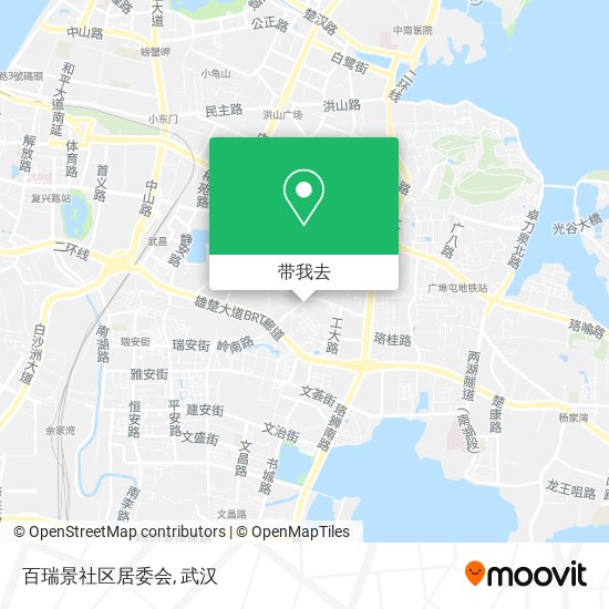 百瑞景社区居委会地图