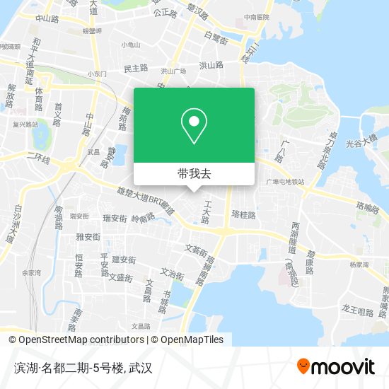 滨湖·名都二期-5号楼地图