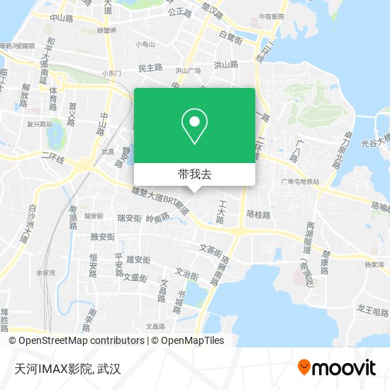 天河IMAX影院地图