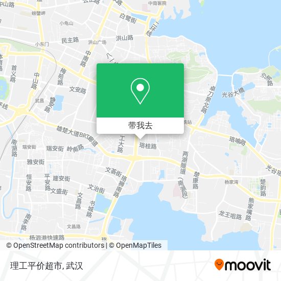 理工平价超市地图