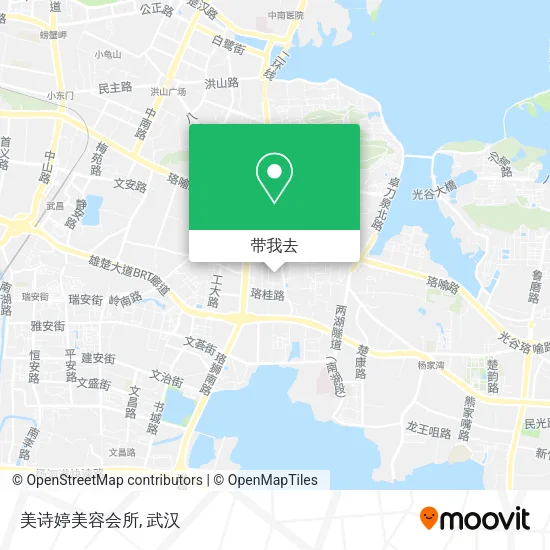 美诗婷美容会所地图