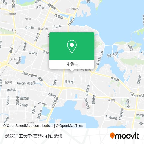 武汉理工大学-西院44栋地图