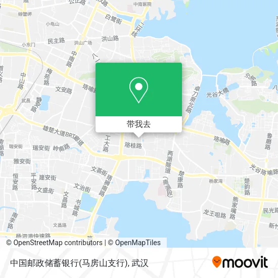 中国邮政储蓄银行(马房山支行)地图