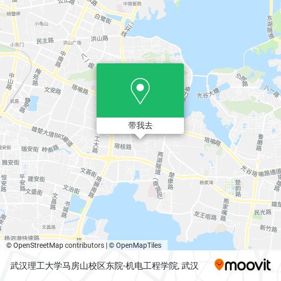 武汉理工大学马房山校区东院-机电工程学院地图