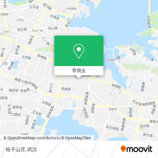 桂子山庄地图