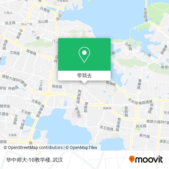 华中师大-10教学楼地图