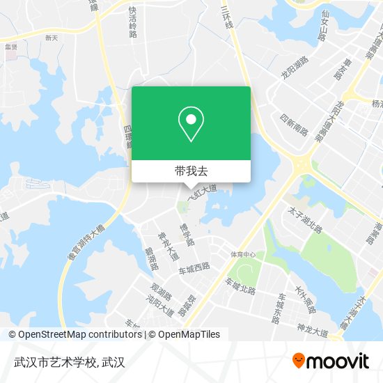 武汉市艺术学校地图