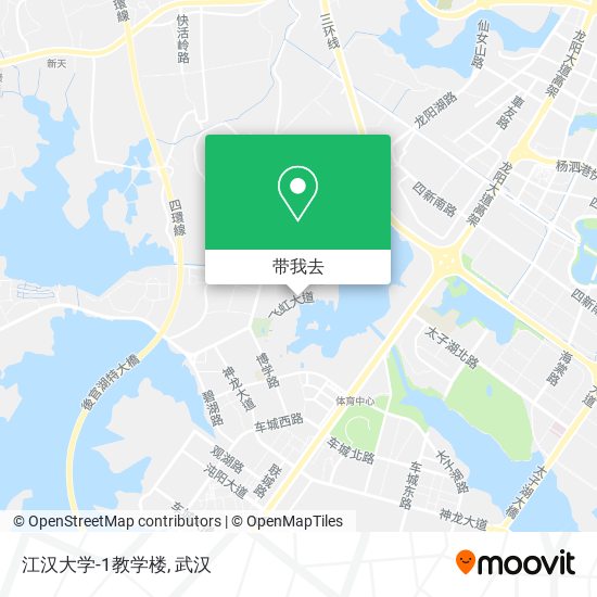 江汉大学-1教学楼地图