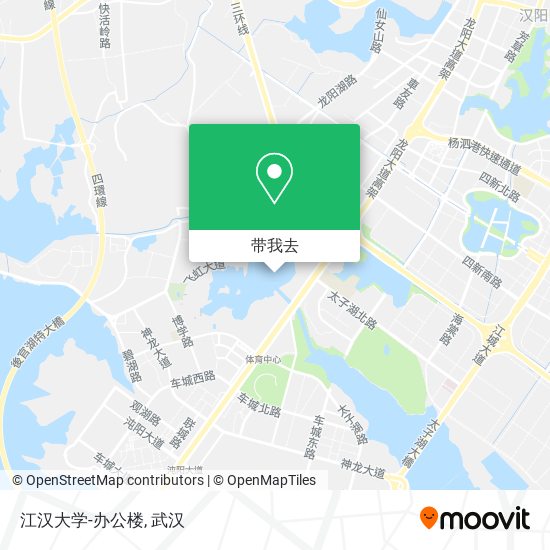 江汉大学-办公楼地图