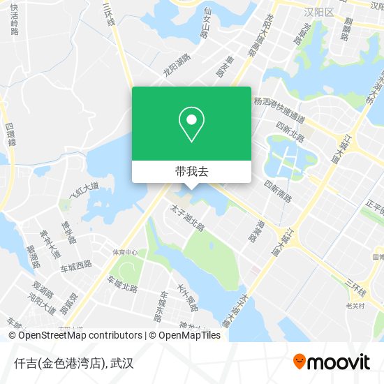 仟吉(金色港湾店)地图