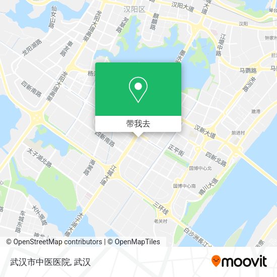 武汉市中医医院地图