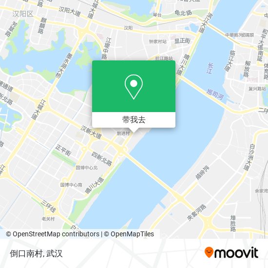 倒口南村地图
