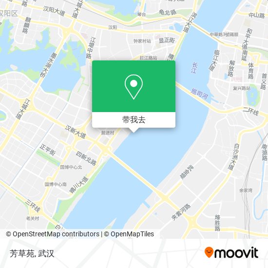 芳草苑地图