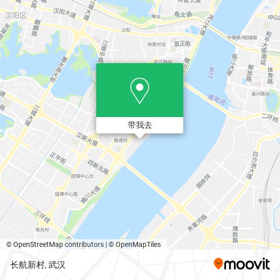 长航新村地图