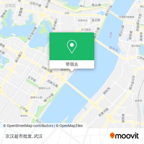 京汉超市批发地图