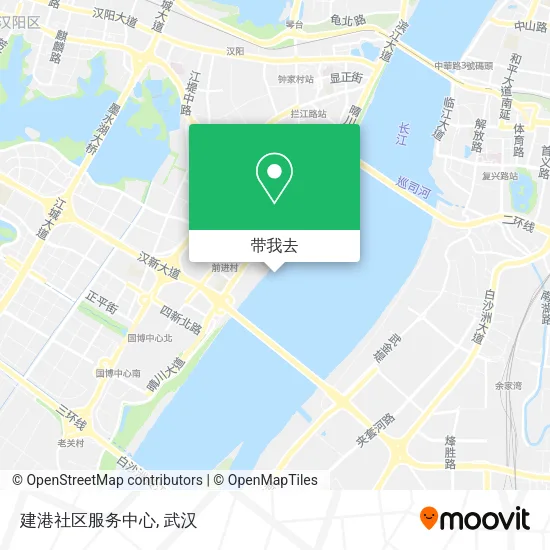 建港社区服务中心地图