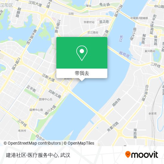 建港社区-医疗服务中心地图