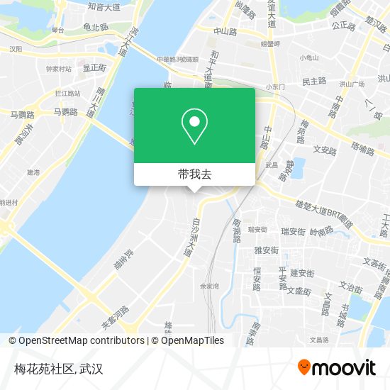 梅花苑社区地图