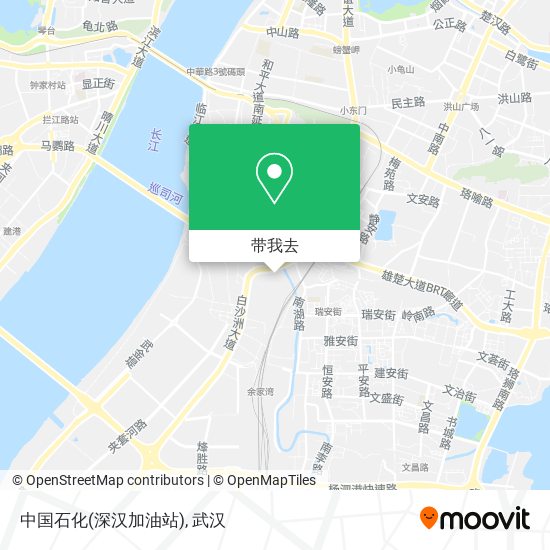 中国石化(深汉加油站)地图