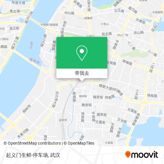 起义门生鲜-停车场地图