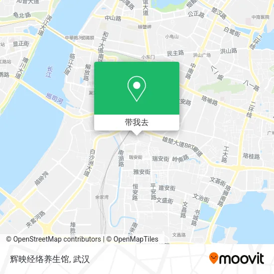 辉映经络养生馆地图