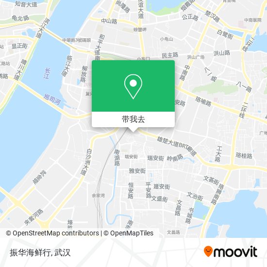 振华海鲜行地图
