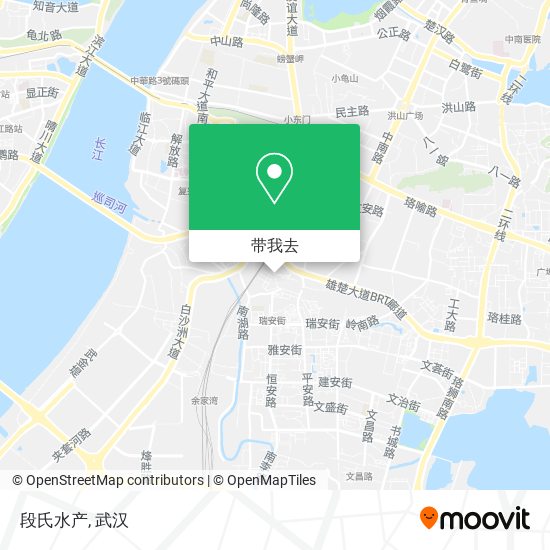 段氏水产地图