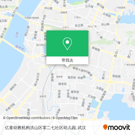 亿童幼教机构洪山区零二七社区幼儿园地图