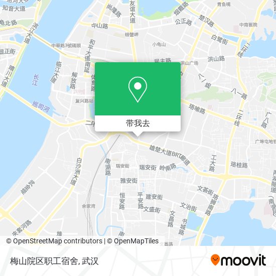 梅山院区职工宿舍地图