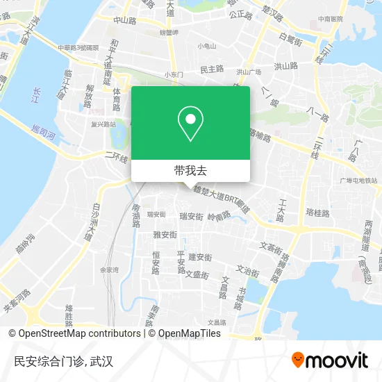 民安综合门诊地图