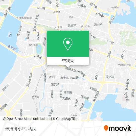 张浩湾小区地图